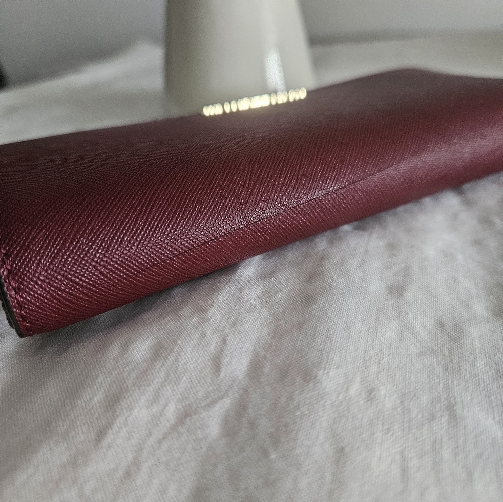 Michael Kors Burgundy Wallet - Picture 4 of 6